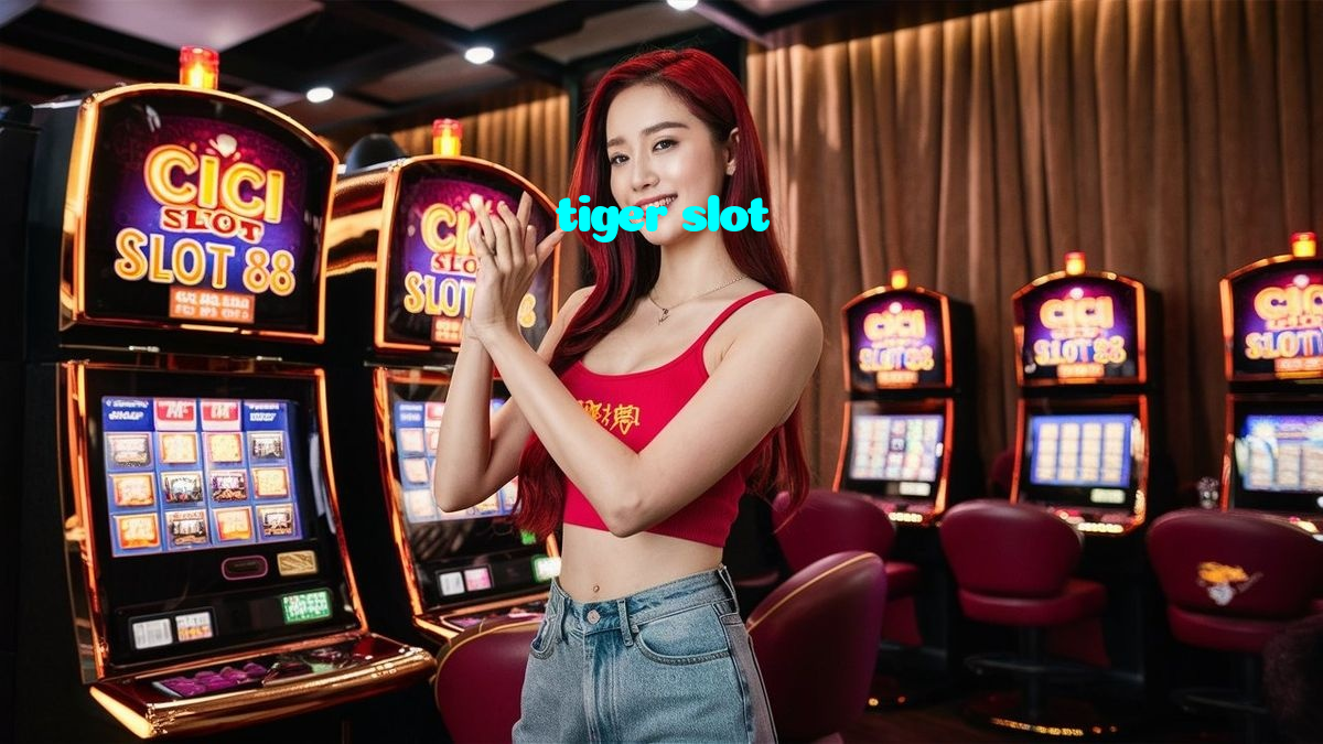 tiger slot casino presented on mobile device in Pakistan with slots and live games